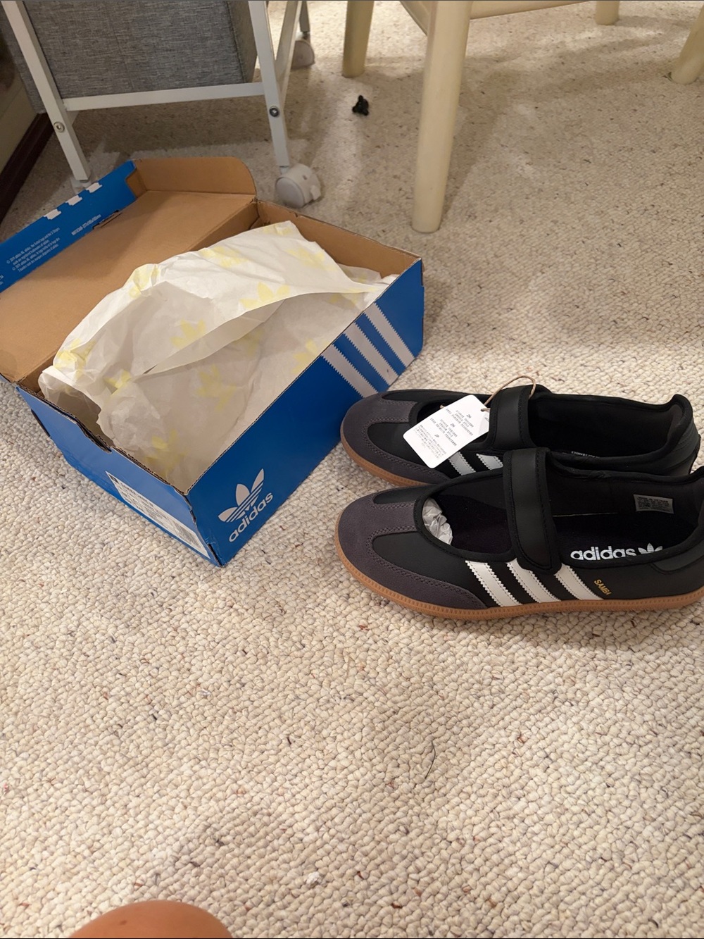 Adidas Samba Mary Jane sneaker.